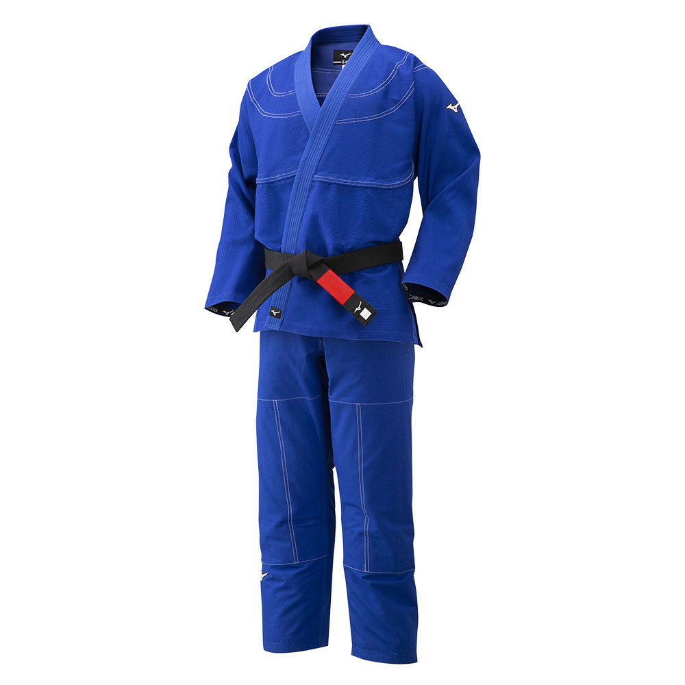 Panske Ju-jitsu gis Mizuno Modre Vypredaj TYLS24651